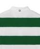 GORAMIS Roe Deer Face Stripe Short Sleeve Rugby Shirt [Green]