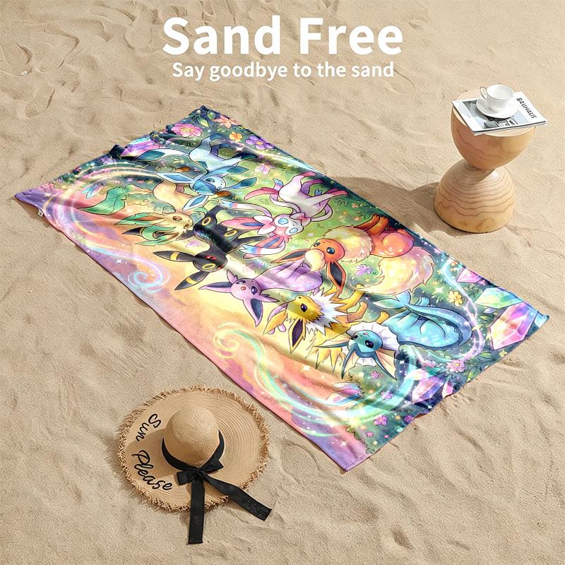 Digimon Beach towels also serve as bath towels summer essential a musthave for the outdoors the beach and the pool
