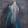Iridescent Two-Tone Gradient Organza Pearl Gauze for Performance Costumes, Weddings, and Kindergarten Events