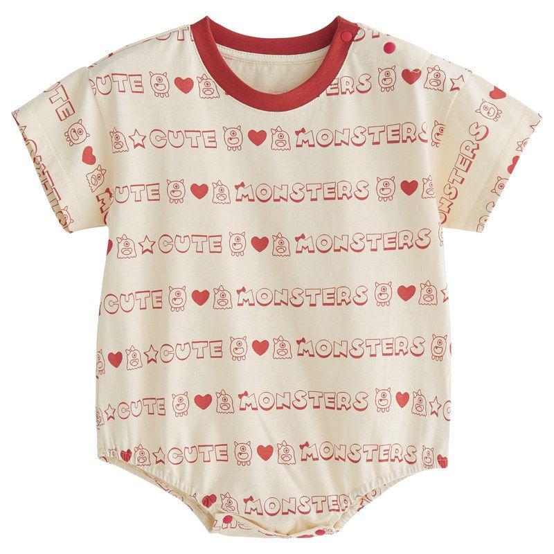 Cute Summer Western Style Super Cute Pure Cotton One-Pieces Onesie