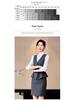 Women's Professional Uniform Set: Vest for Beauticians, Hotel Managers, Foremen, Waitstaff, and Receptionists.