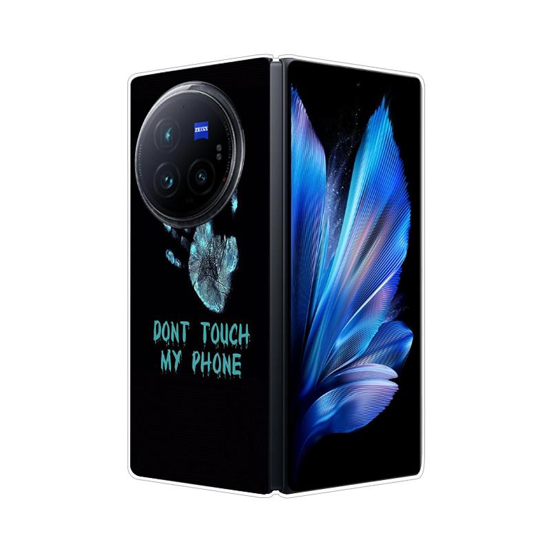 Per VIVO X Fold 3 Pro XFold 3 X Fold 2 Plus Custodia Cover Posteriore Rigida in PC Effetto Marmo Per Vivo X Fold3 Pro Fold2 Guscio Telefono Copertura Completa
