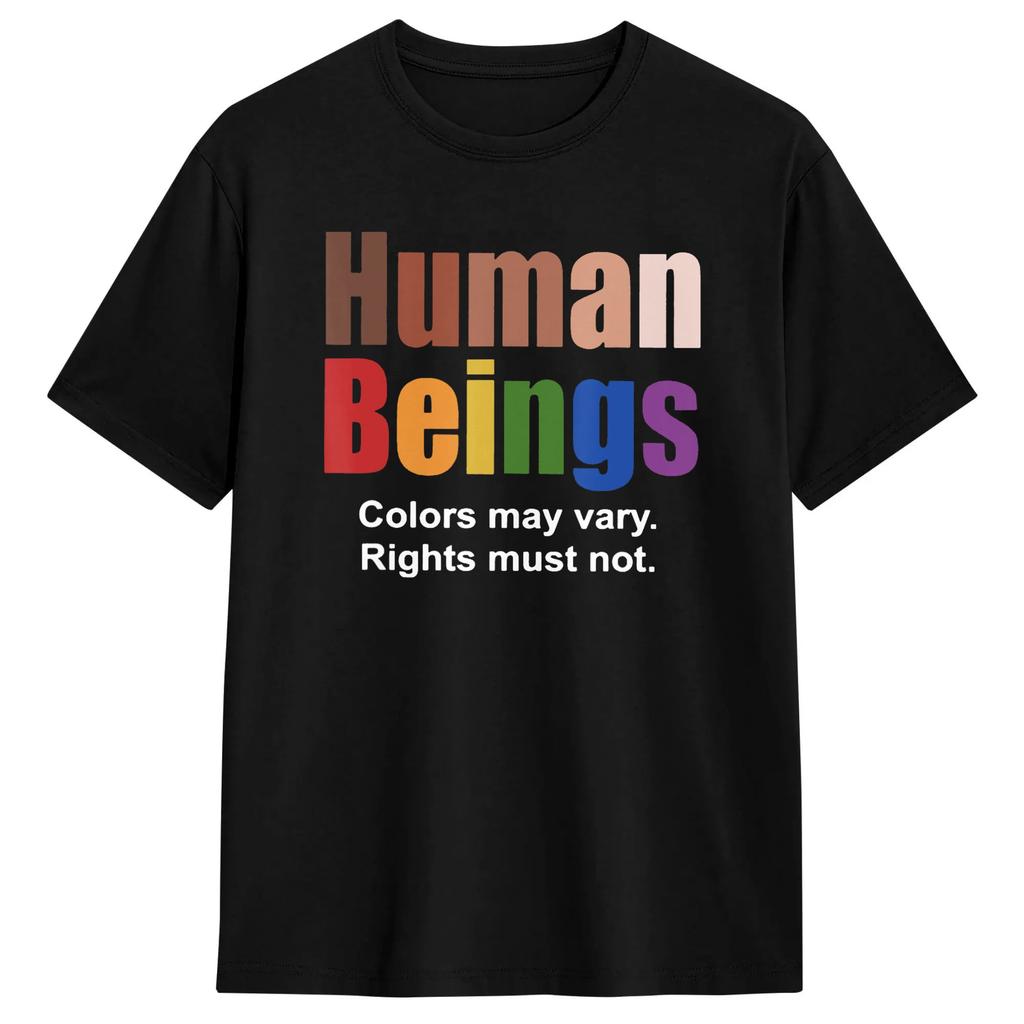 Huunisex Being 100 Organic Tshirt Summer Trendy Cool Tshirts 100 Cotton Round Neck Plus Size Tees Shortsleeve Aesthetic Tops