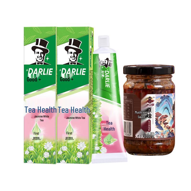 

Darlie Jasmine White Tea Toothpaste & Mushroom Sauce Bundle