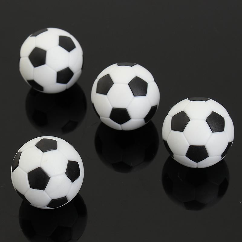1Pc 28/32/36mmTable Soccer Balls Replacement Football Game Mini Resin Tabletop Soccer Black And White Balls Indoor Party Board