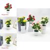 Rose Bouquet Artificial Plant For Home Decor And Wedding Gifts With Realistic Plastic Flowers