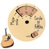 2025 Circle Of Fifths Wheel Guitar Chord Wheel Wooden Melody Tool Musical Instruments And Accessories Chord Wheel For Musicians