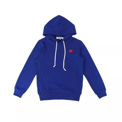 HEYPLAY Sudadera con Capucha de Felpa con Corazón Unisex de Moda - Sudadera Clásica con Corazón Rojo