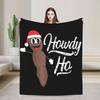 Mr Hankey Merry Christmas Southparkd Blankets Anime Flannel Throw Blanket Summer Air Conditioning Decor Ultra-Soft Warm Bedsprea