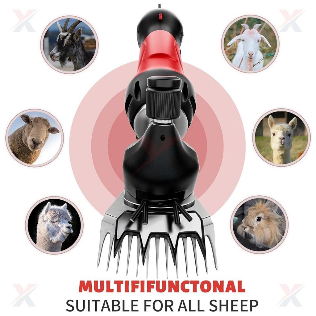 3500W Sheep Shear Clipper Sheep Shearing Machine Electric Sheep Clipper Professional Goat Trimmer Livestock Clipper