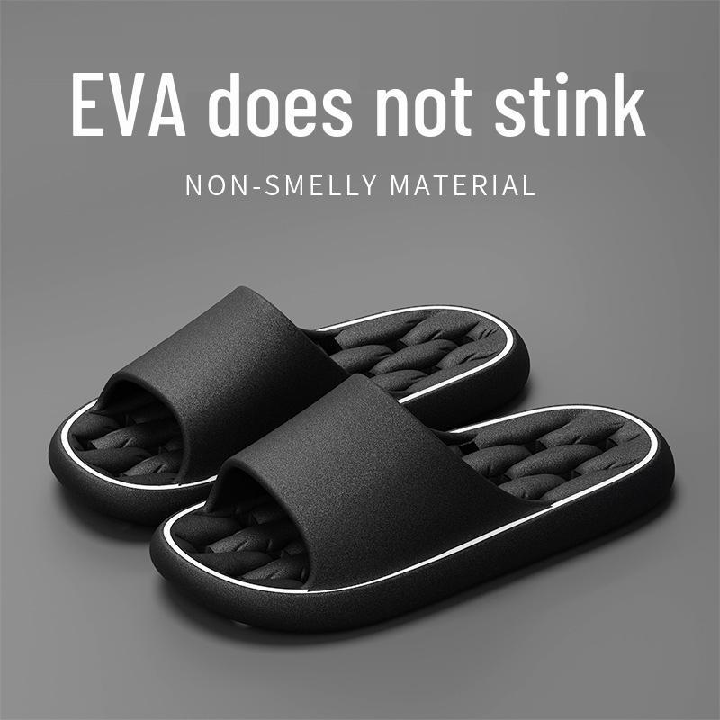 Herren Schnelltrocknende Rutschfeste Duschslipper - Sommer Drainage-Design für Innen-/Badezimmergebrauch