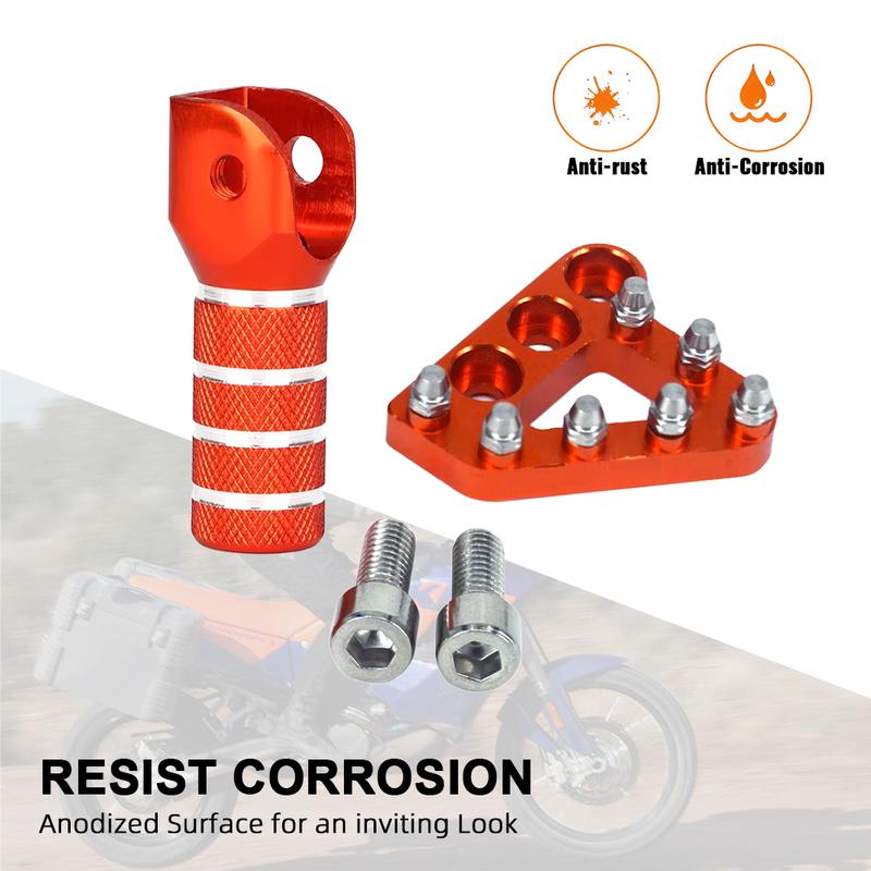 Motorcycle CNC Rear Brake Pedal Step Tips For KTM EXC EXCF SX SXF XC XCF XCW SMR LC4 125 150 200 250 300 350 400 450 500 530