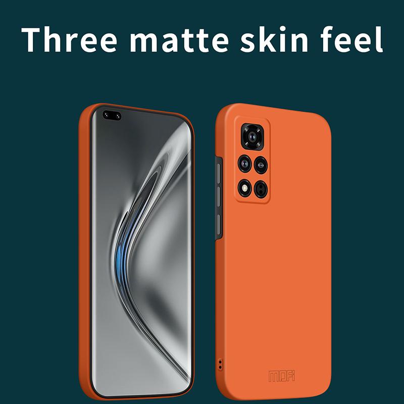 MOFI JK Qin Series For Honor V40 5G Phone Case Skin-Feel Protective Phone Cover