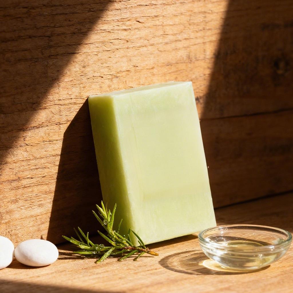 2Pcs100G Tea Tree Oil Soap Bar Deep Cleansing Facial Bath Bar Acne Pimple Control New Formula