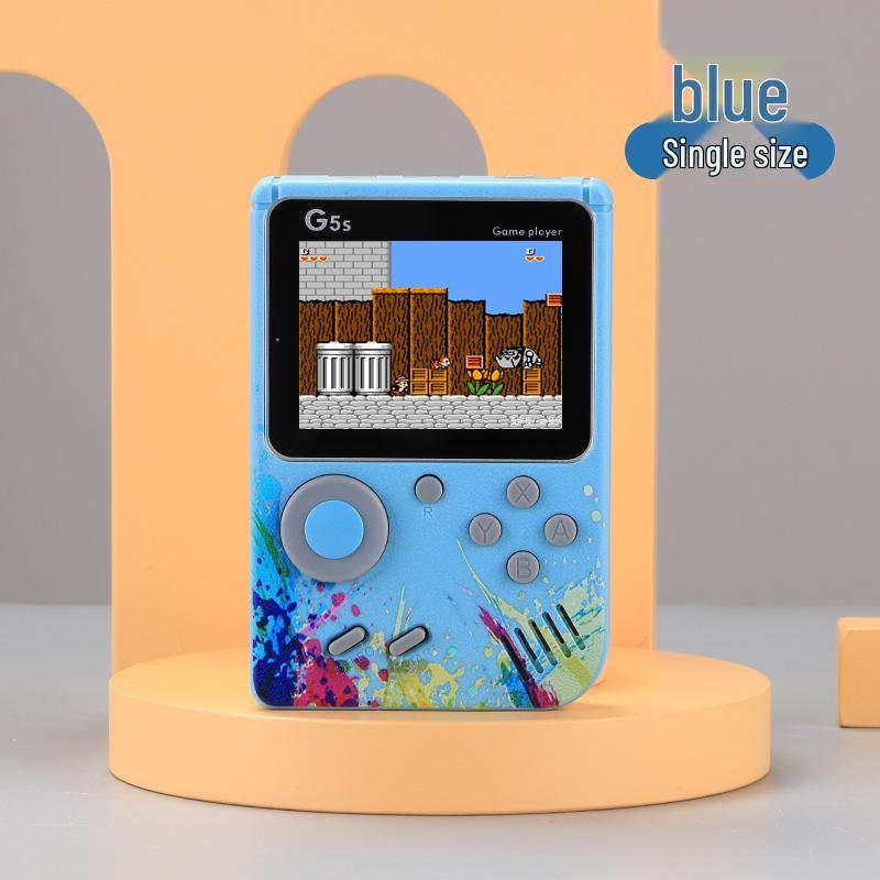 G5s Retro Handheld Console: 500 Classic Games, Two-Player Nostalgic Toy for Children