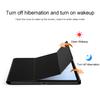 For Honor Pad V9 Case PU Leather TPU Back Trifold Stand Tablet Cover