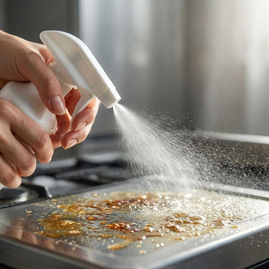 Spray de curățat bucătăria Curăță eficient petele de grăsime și murdăria Spray multifuncțional de uz casnic pentru bucătărie, 120ml,