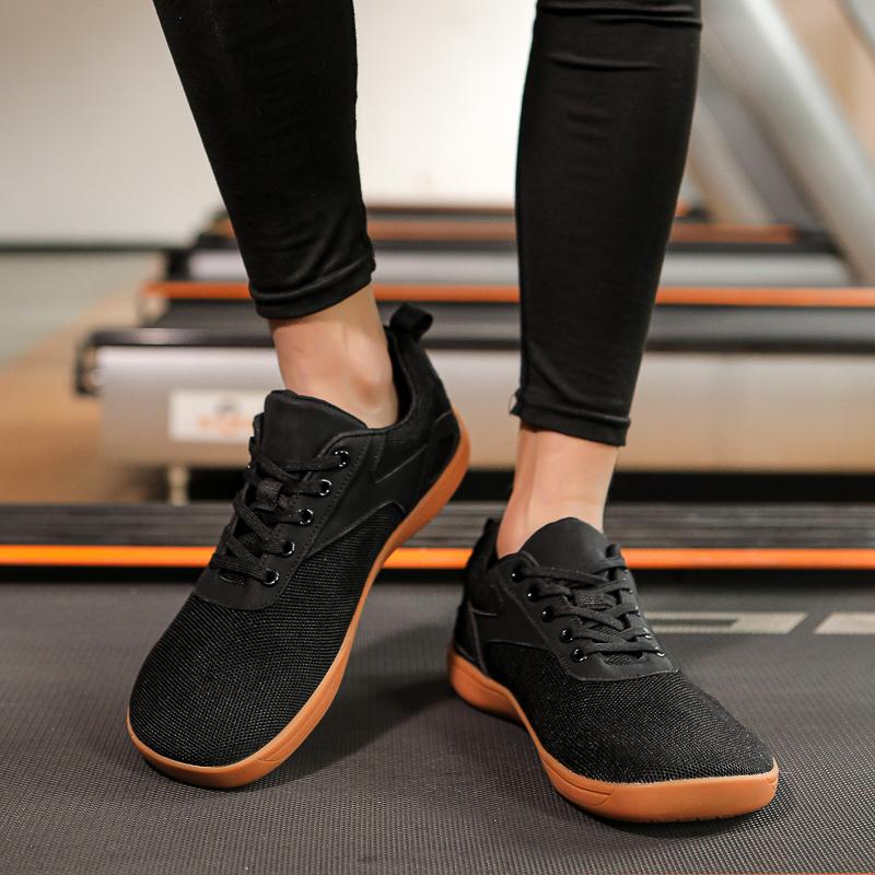 Men Barefoot Casual Flats Wide Palm Women Red Driving Shoes Wide Head Black Walking Shoes Yoga Fitness Shoes Plus Size