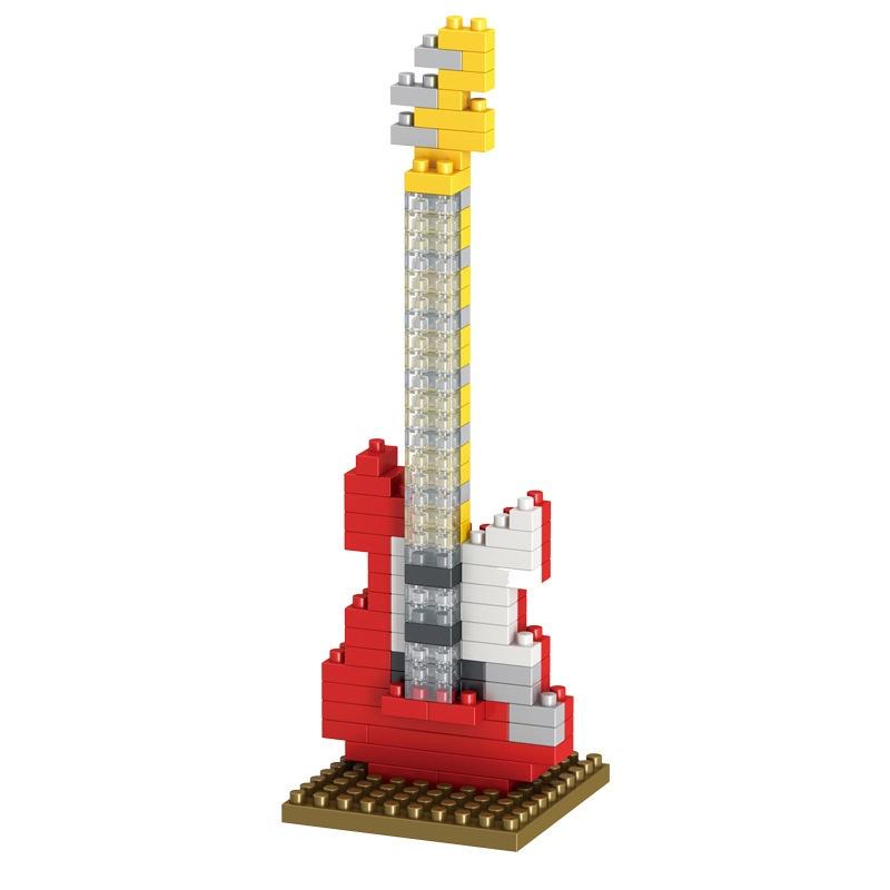 Brickpals Music Series Compatible Piano And Guitar Set For Kids