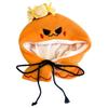 Halloween PonchoPumpkin for 10cm Plush Toy, Kigurumi Accessory, Otaku Doll, Mascot, K-Pop Doll, Costume [Used]