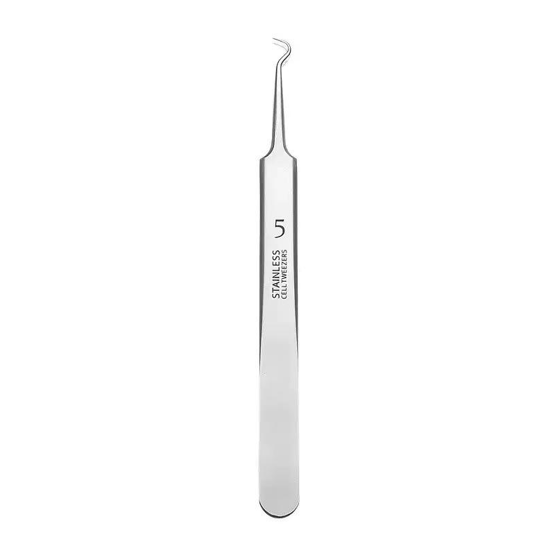 Stainless Steel Blackhead & Zit Extractor Tweezers