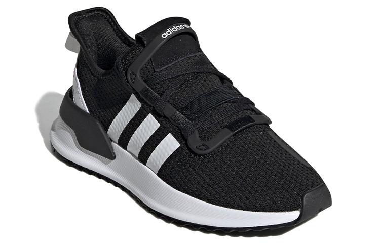adidas Originals U PATH Confortables Résistantes à l'abrasion Basses Chaussures de Sport Décontractées Noir Blanc Unisexe G28108