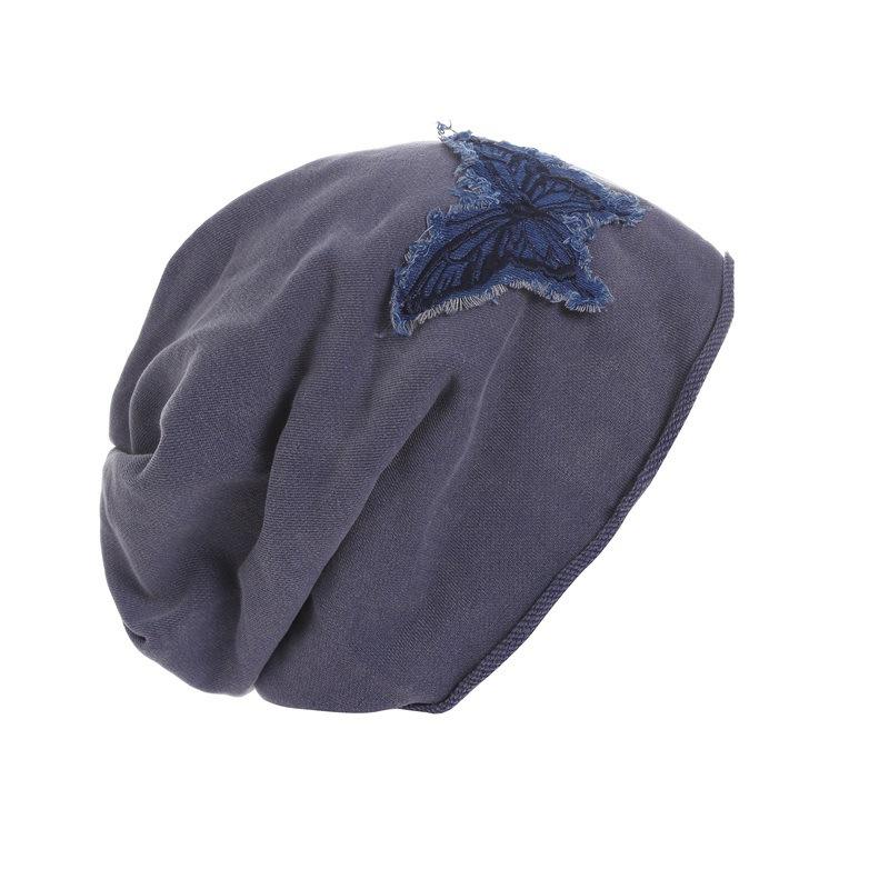 Wu Xuanyi Stacked Hat, Lazy Style Fashionable Versatile Large Head Wrap Hat, Internet-Famous Knit Hat