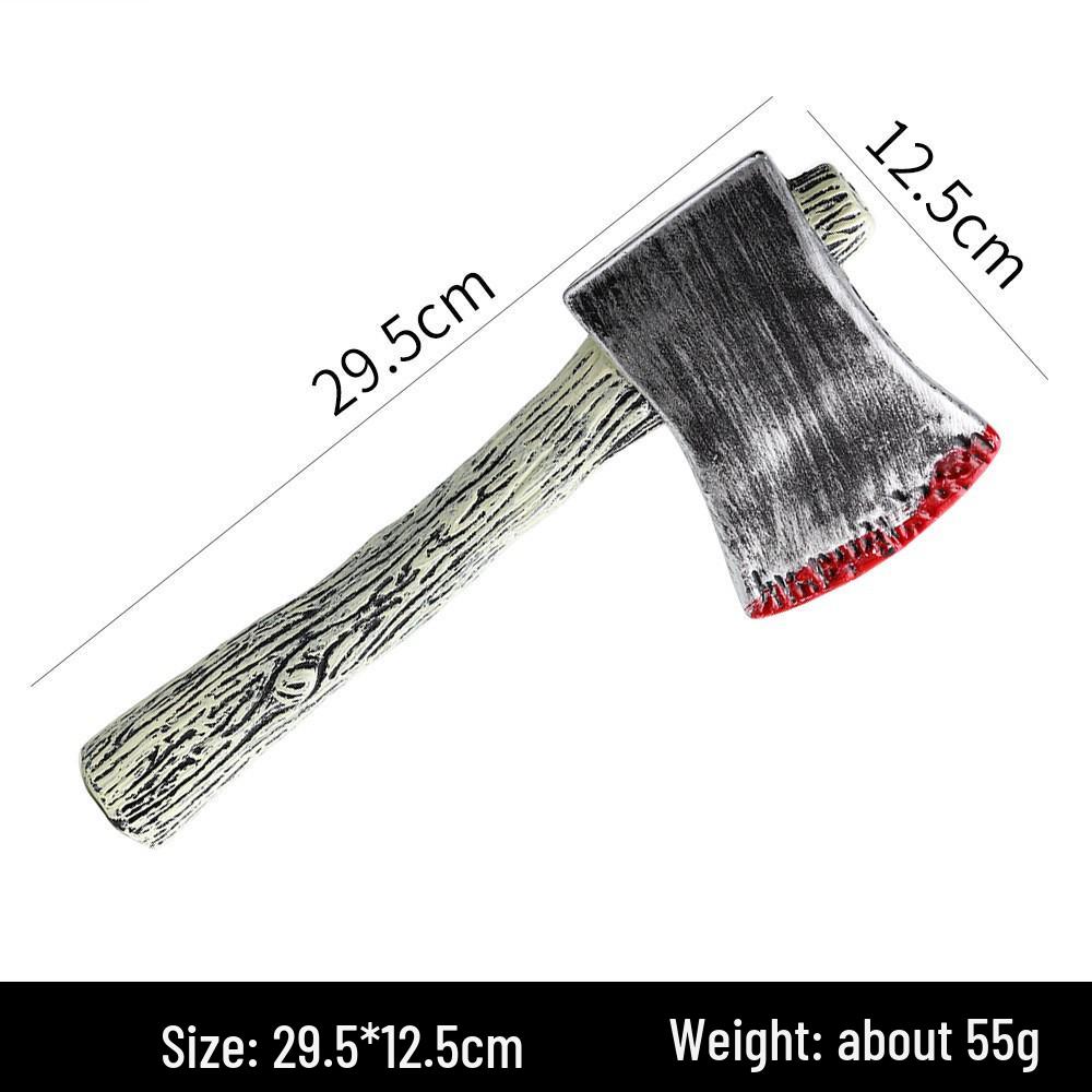 Halloween Simulated Blood Kitchen Knife Prank Prop - Ghost Festival Decoration