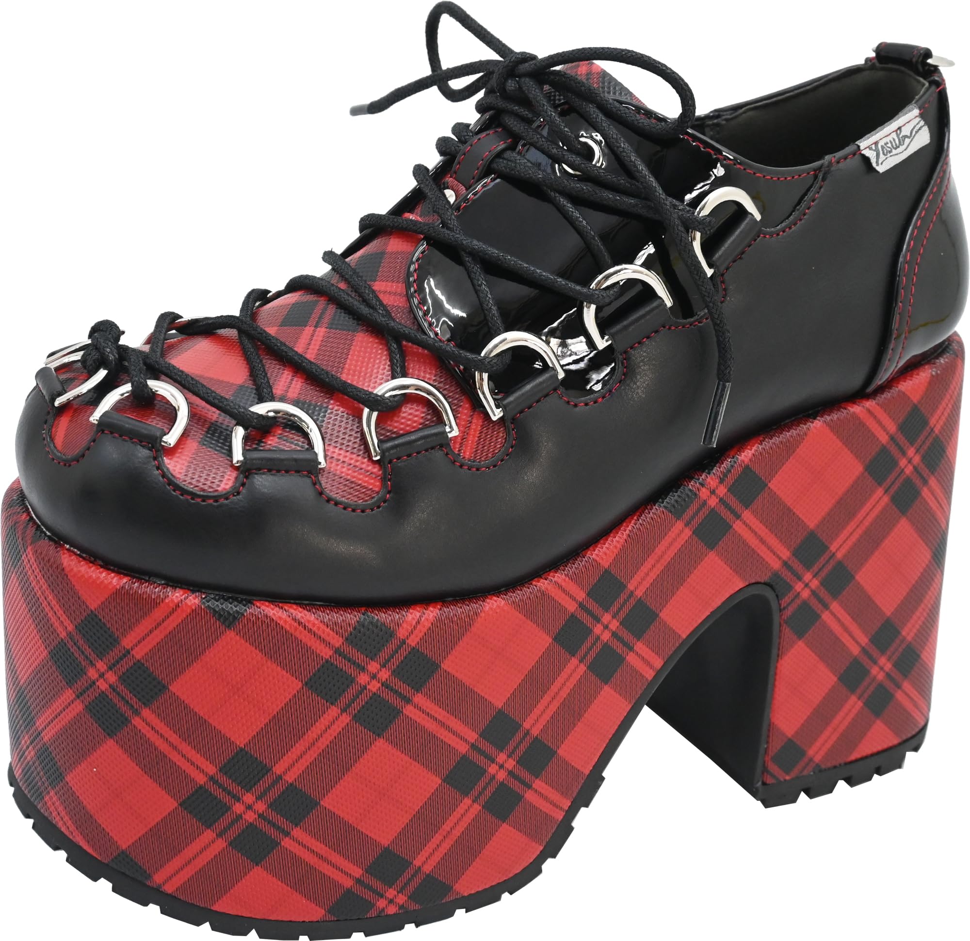 

Туфли на платформе Yosuke, 4460070, Женские, Черный/Красный, Размеры 23.0см-23.5см