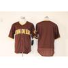 San Diego Padres Fan Fotbalový dres Unisex Vyšívaný Sportovní Top Pruhovaný Design Bavlněná Směs Podzimní Oblečení