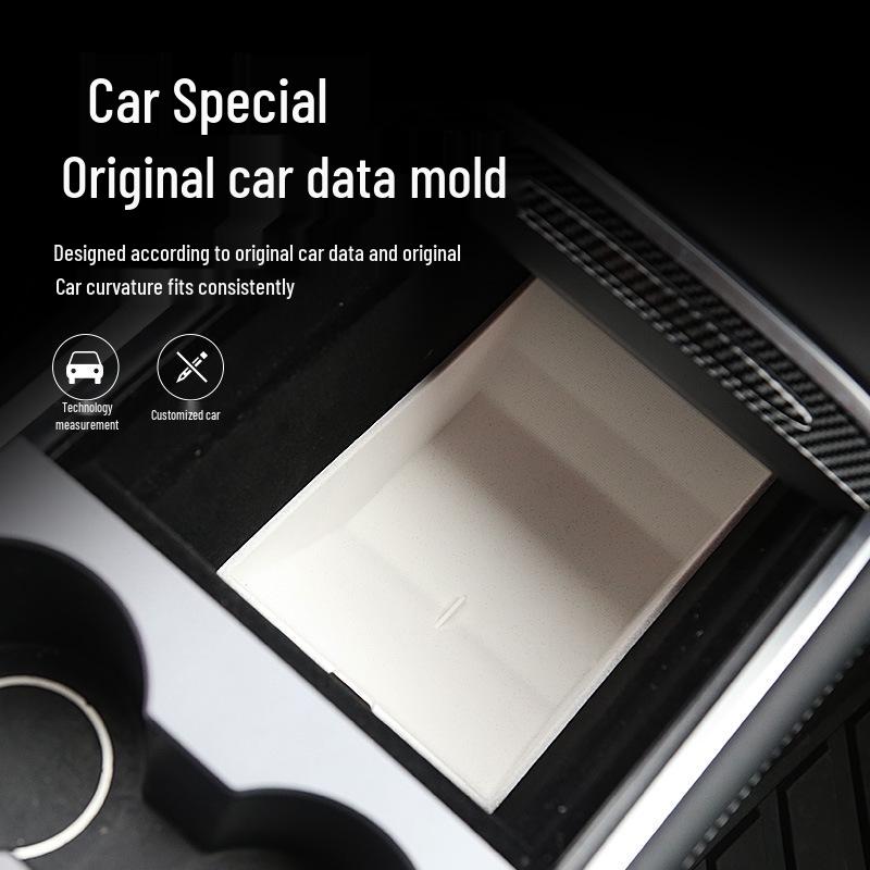Tesla Model 3/Y Lower Center Console Storage Box Interior Accessory