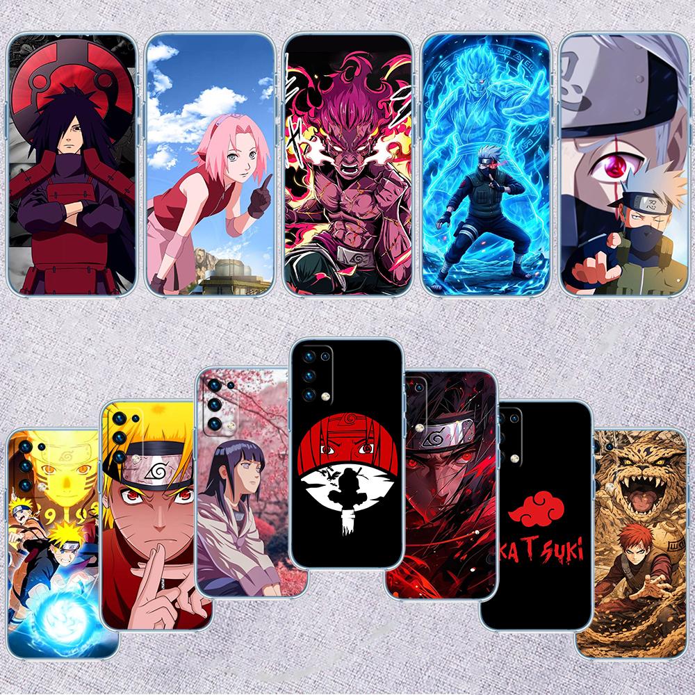 Naruto Anime Transparent Phone Case for Samsung Galaxy A04 A04S A14 A23 A34 A54 M23 M33 M52 M53