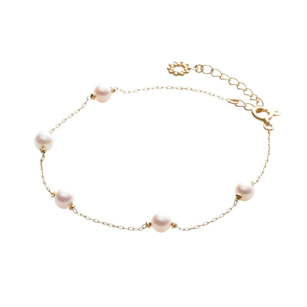 

Waltz Pearl Bracelet K18 Pearl Bracelet [Moon Label] Women s [Gift Wrapped]