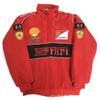 Retro F1 Embroidery Racing Windbreaker: Unisex Spring Biker Jacket