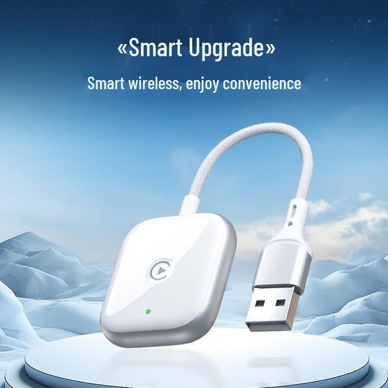 

Беспроводная Smart Box CarPlay по USB для iPhone и Android