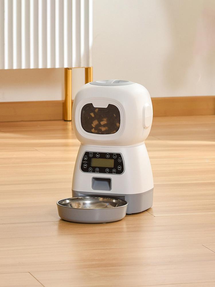 

1PC Intelligent Pet Feeder - Cat And Dog Feeding Device - Automatic And Precise Feeding Intelligent Feeder