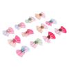 24Pcs Small Size Pet Hair Accessories Elastic Rubber Band Dog Bow Hair Ties  Pet Daily Decoration