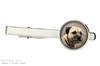 Border Terrier - cufflinks and tie with your photo, a suit decoration, men's jewelry from the Art-Dog brand.