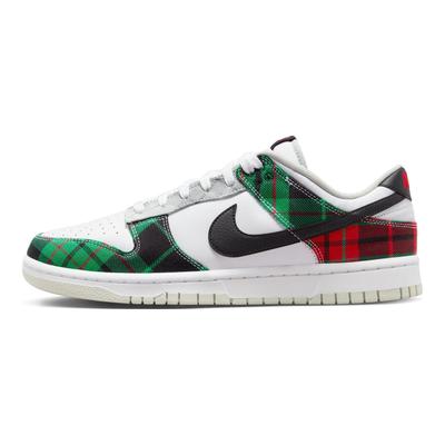 Dunk Low Premium Kostkované Unisex Tenisky Bílé University-Red Černé DV0827-100