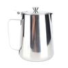 With Lid Milk Frothing Pitcher Stainless Steel Milk Jug Pitcher Jug Stainless Steel Cup  For Latte