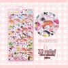 Popular 3D Animal Cartoon Crystal Stickers for Kids' Phone Cases