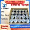 Enhanced Wax Thermal Transfer Ribbon 110mm * 300m for Barcode Printer Label Printing