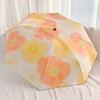 Automatic Umbrella Girls' Rain and Rain Dual-Use Small Foldable Sun Umbrella Sun Protection UV Protection Reinforcement Wind Resistance