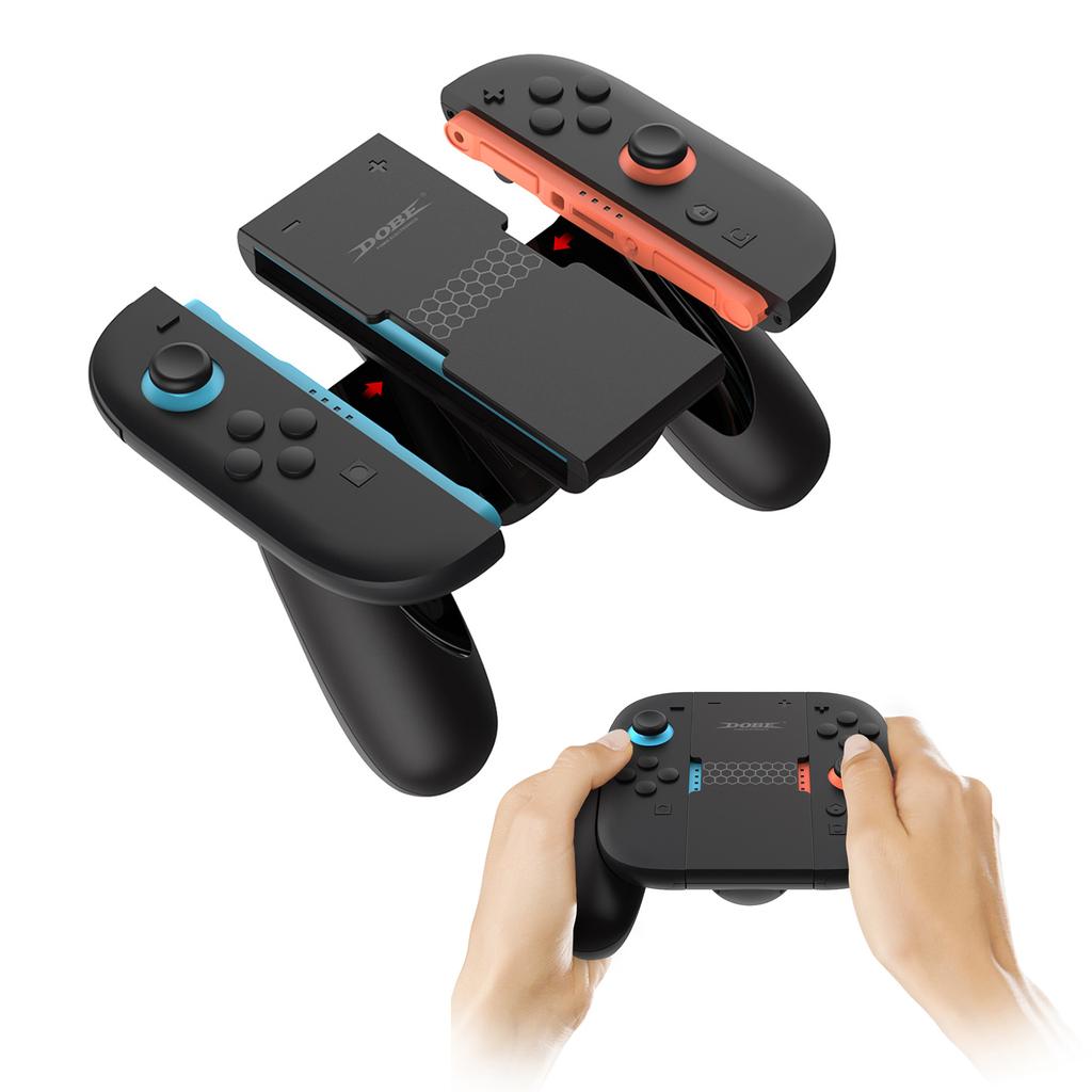 DOBE TNS-3177B For Nintendo Switch 2 Joy-Con Controller Grip Handle Ergonomic Gamepad (No Charging Function)