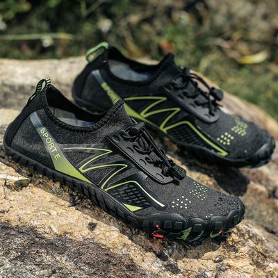 Man Woman Hiking Shoes Breathable Water Shoes Outdoor Upstream Climbing Aqua Elastic Trekking Shoes Lightweight Sneakers
