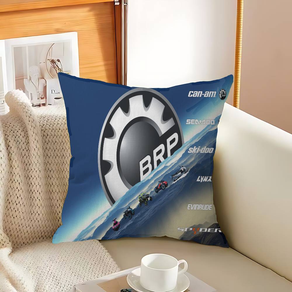 Can-AM motorcycle logo Pillow Cover for Bedroom Room and Living Room Sofa Decorative Cushion Cover
