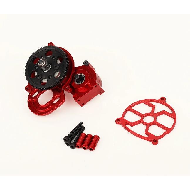 1/10 RC Car Metal Transmission Gearbox Assembly Tranny With Straight Gear for RC Crawler Car Axial SCX10 D90 Upgrade Parts