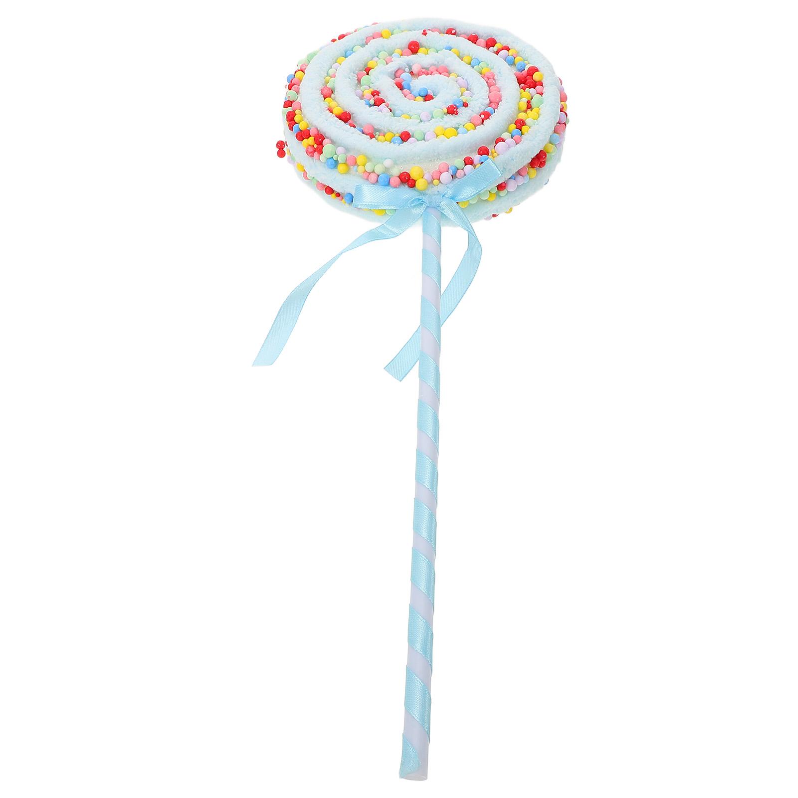 Giant Lollipop Prop Fake Candy Decoration For Party Photo Booth Scene Decor Accessories Unique Lollipop Fake Giant Lollipop Prop rosa