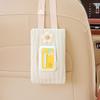 Car Cartoon Tissue & Wet Wipe Hanging Bag for Seats & Strollers
