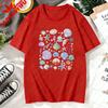 Seashell Pattern Unisex Tshirt Casual Fashion Summer Cotton Short Sleeve Oneck Hot Sale Tops Beach Vacation Clothing Gift Tee